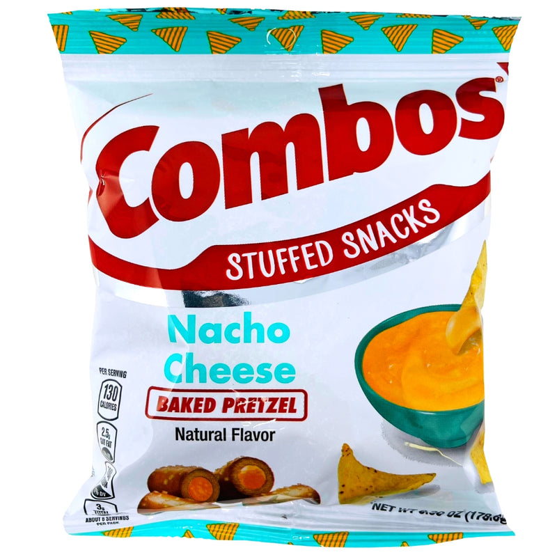 Combos Snacks Nacho Cheese 6.3oz - 12 Pack - American Snacks