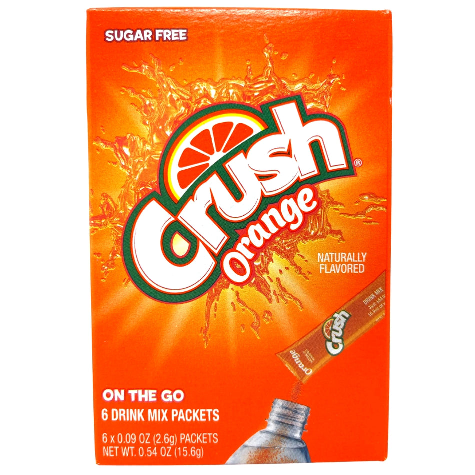 Crush Singles to Go Orange - 12 Pack