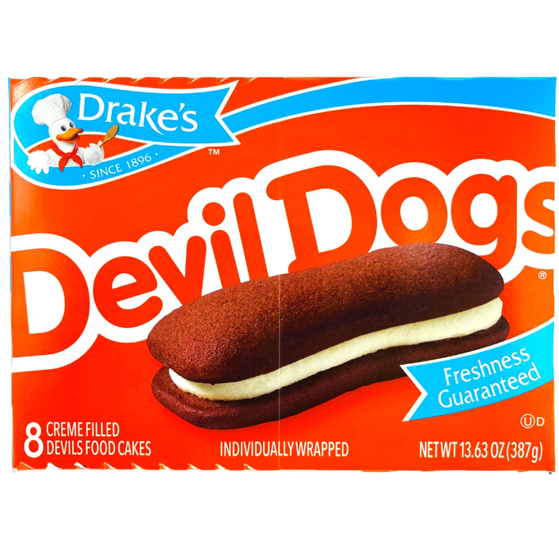 Drakes Devil Dogs (8 Pieces) - 1 Box