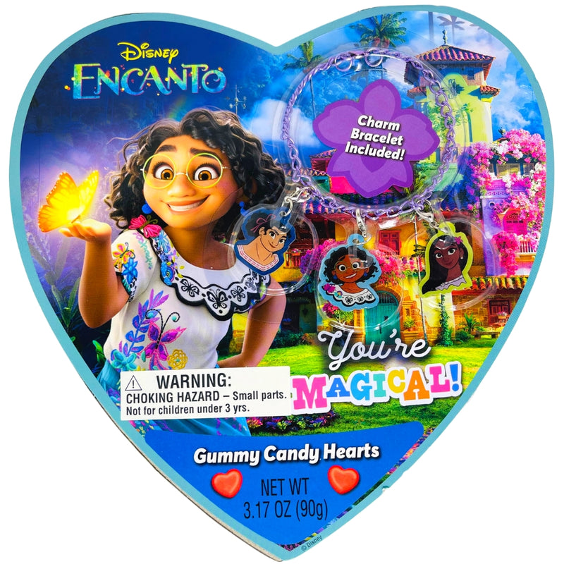 Disney Encanto Valentine's Heart Box with Bracelet 3.17oz - 1 Box