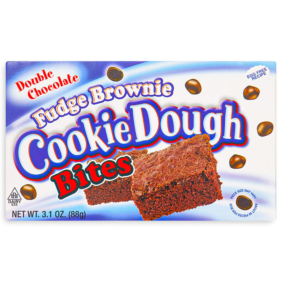 Fudge Brownie Cookie Dough Bites - 12 Pack