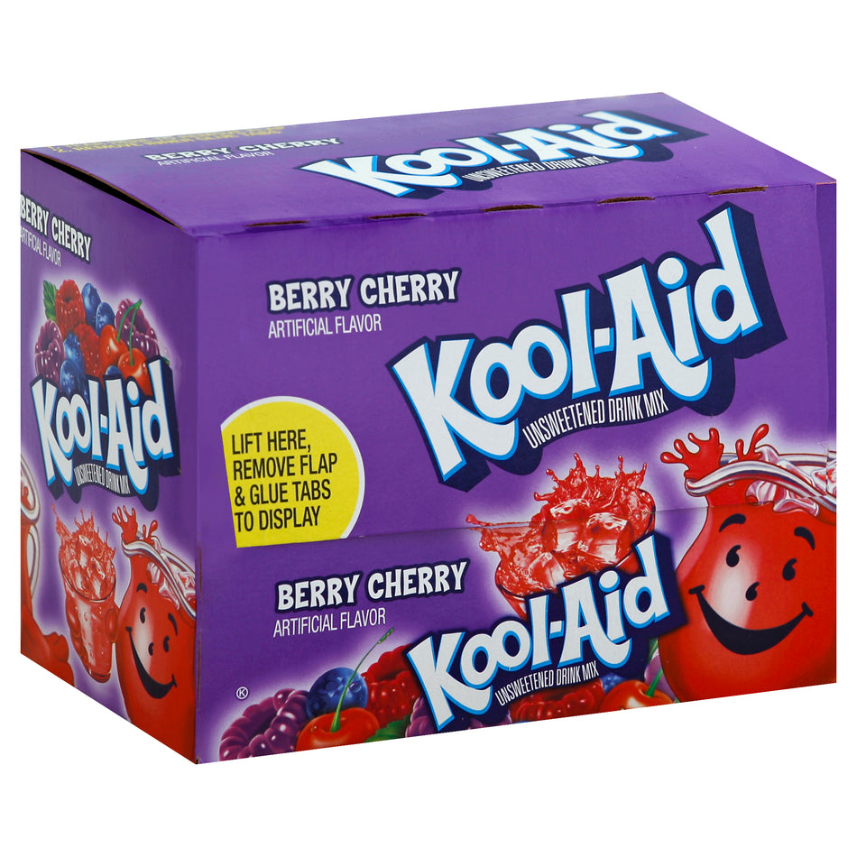 Kool-Aid Drink Mix Berry Cherry - 48 Pack