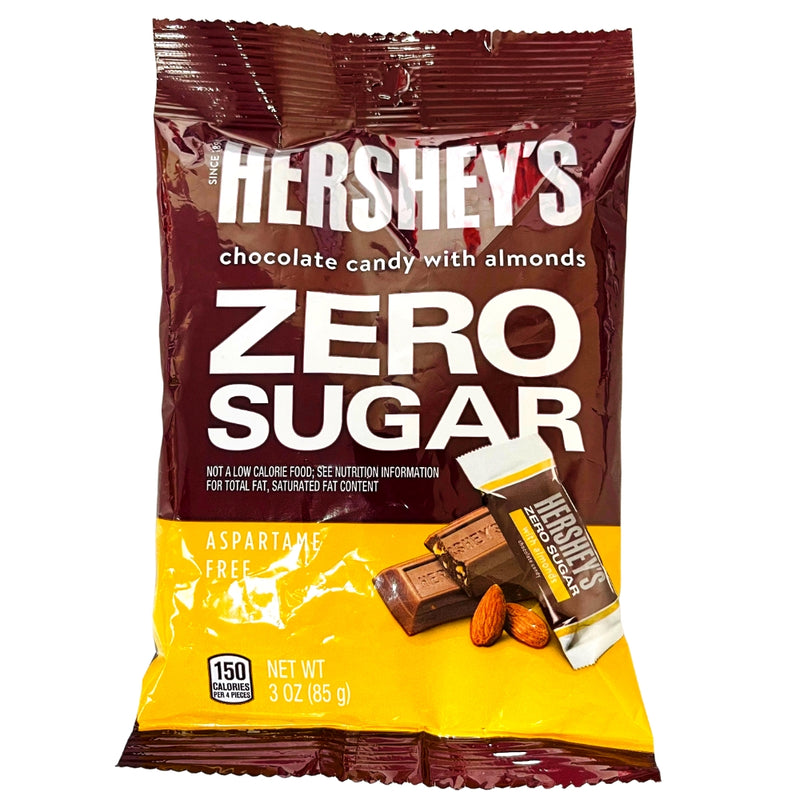 Hershey's Sugar-Free Chocolate Candy with Almonds 3oz - 12 Pack