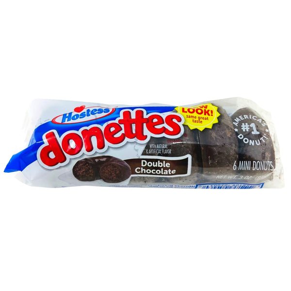 Hostess Double Chocolate Donettes - 10 Pack