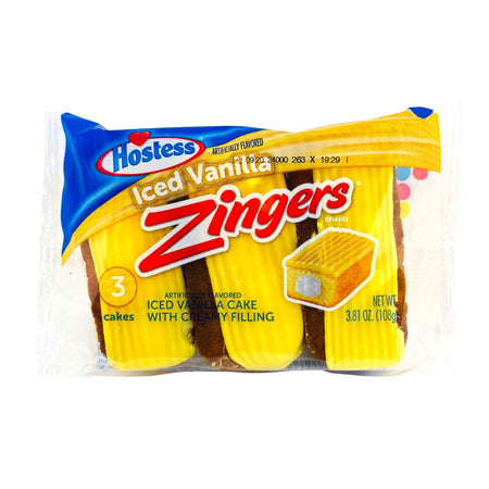 Hostess Vanilla Zingers Trio - 6 Pack