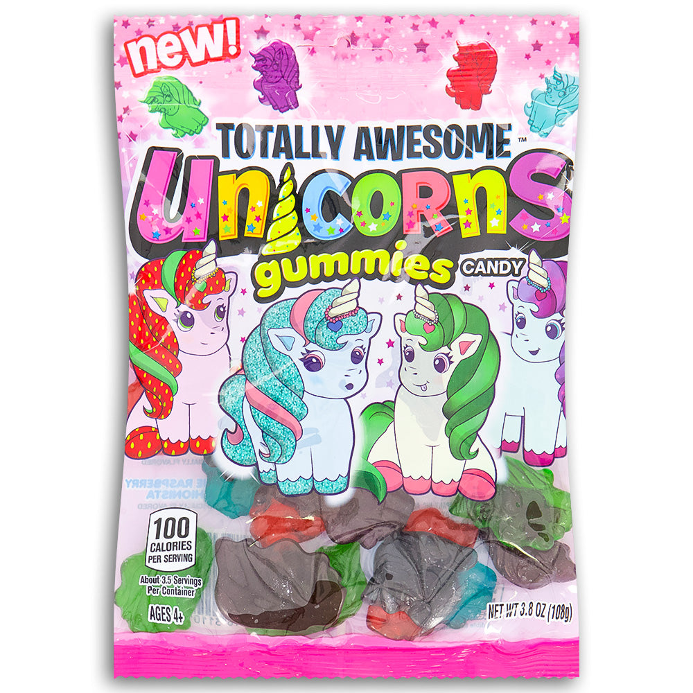 Totally Awesome Unicorn Gummies 4oz - 12 Pack
