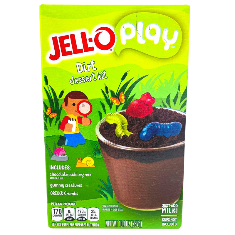 Jello Play Dirt Dessert Kit 287g - 6 Pack