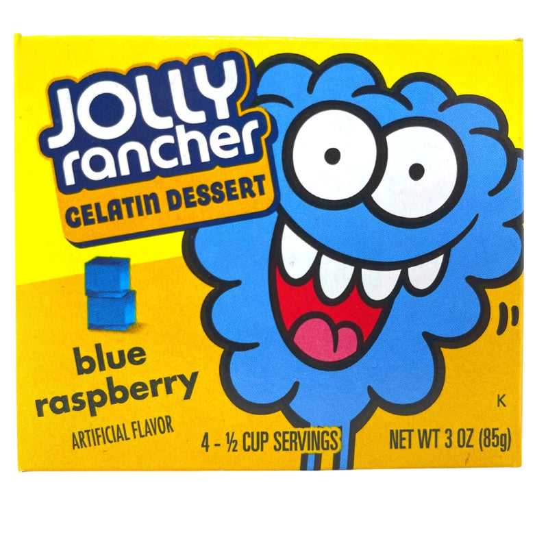 Jolly Rancher Dessert Gelatin Blue Raspberry 85g - 24 Pack