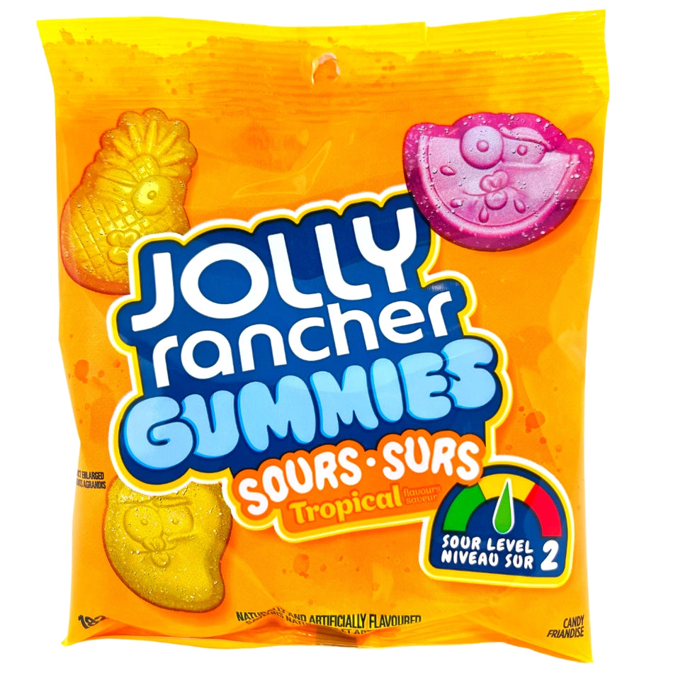 Jolly Rancher Gummies Sour Tropical 182g - 10 Pack