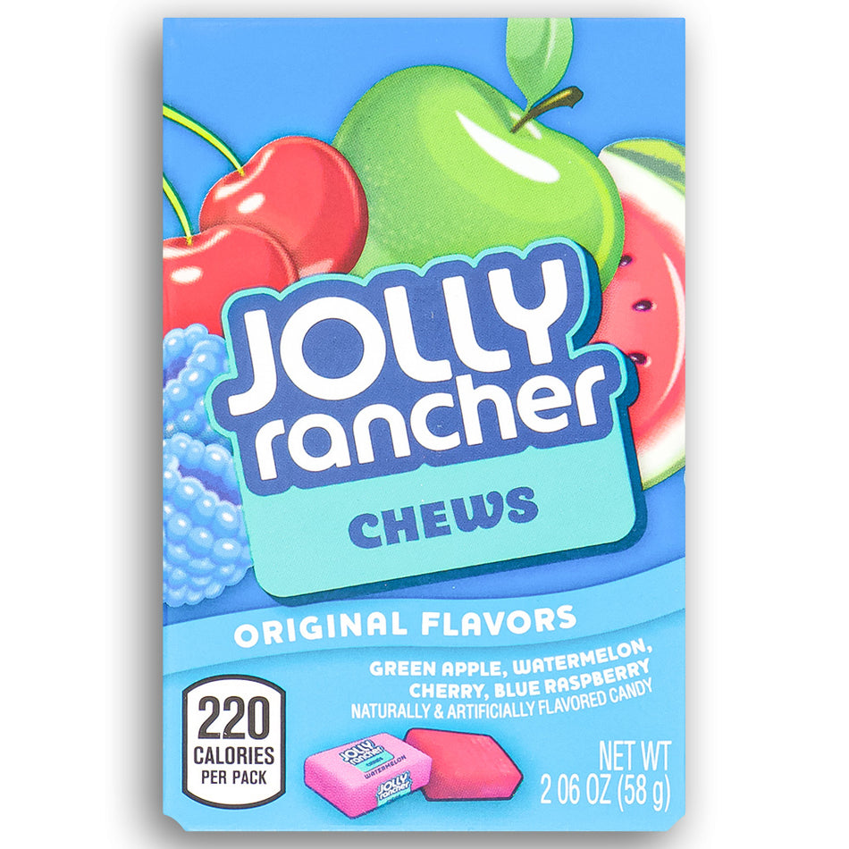 Jolly Rancher Chews Original Flavours Box 2.06oz - 12 Pack