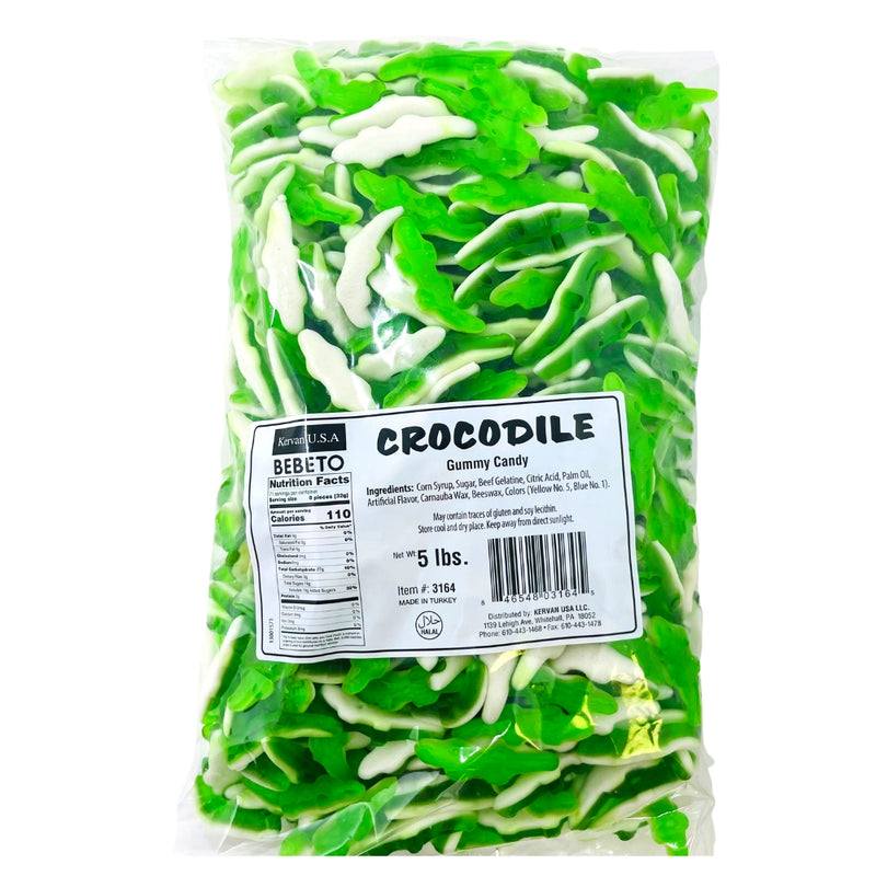 Kervan Crocodile Gummies 5lbs - 1 Bag