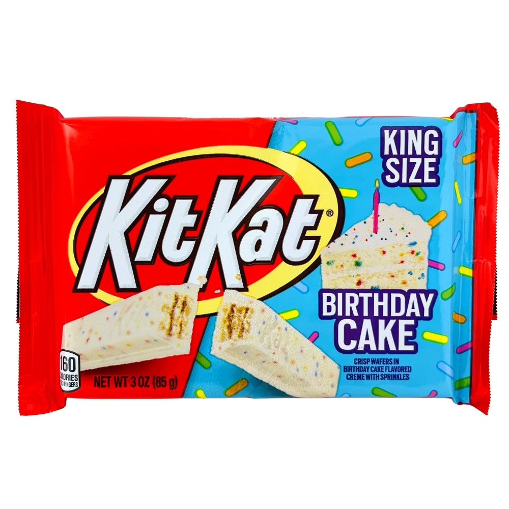 Kit Kat Birthday Cake King Size 85g - 24 Pack
