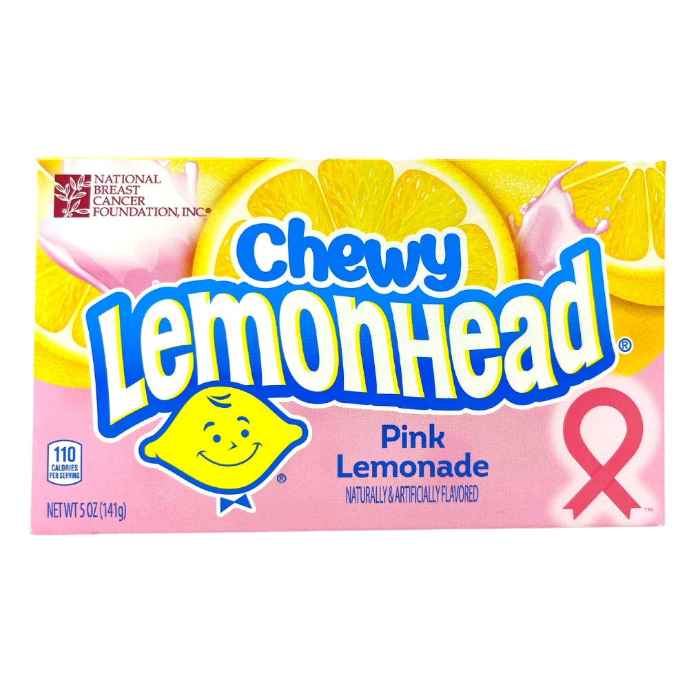 Lemonheads Chewy Pink Lemonade 141g - 12 Pack