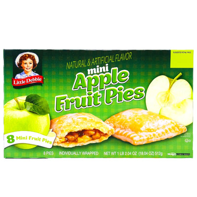 Little Debbie Mini Apple Fruit Pies (8 Pieces) - 1 Box