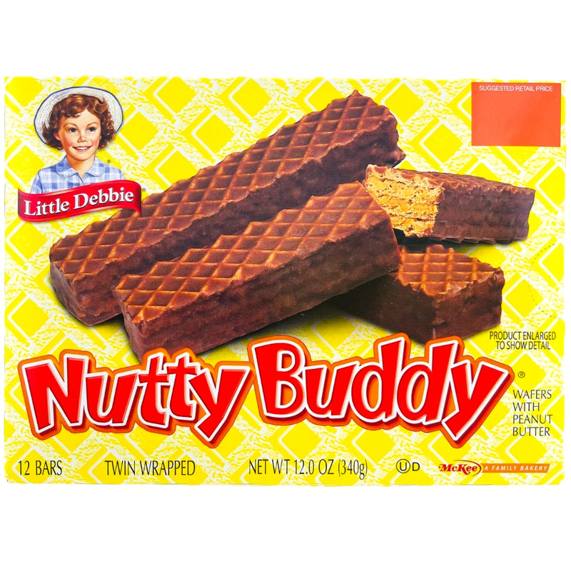 Little Debbie Nutty Bars (6 Twin Packs) - 1 Box