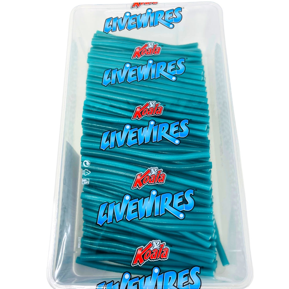 Livewires Blue Raspberry Candy 1.2kg | iWholesaleCandy.ca