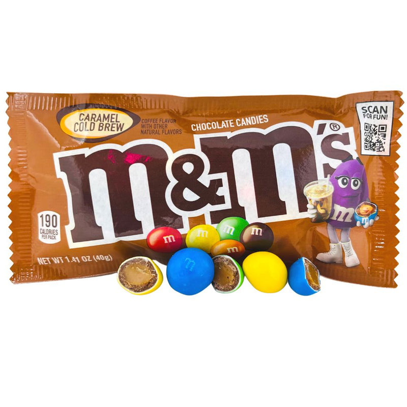 M&M's Caramel Cold Brew 1.41oz - 24 Pack -Perk up with M&Ms 