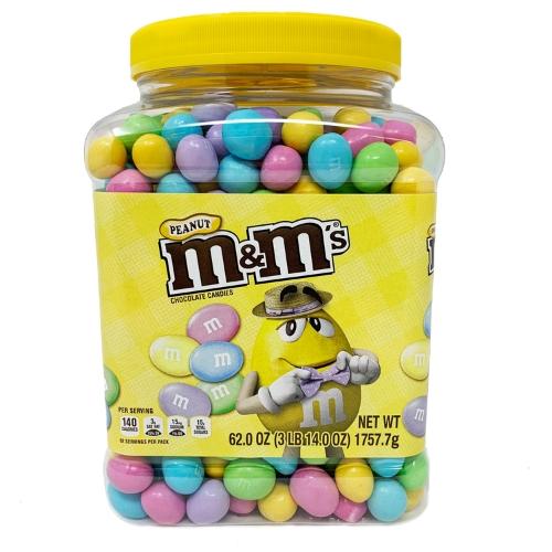 Easter M&M's Easter Peanut Pantry Jar - 62 oz