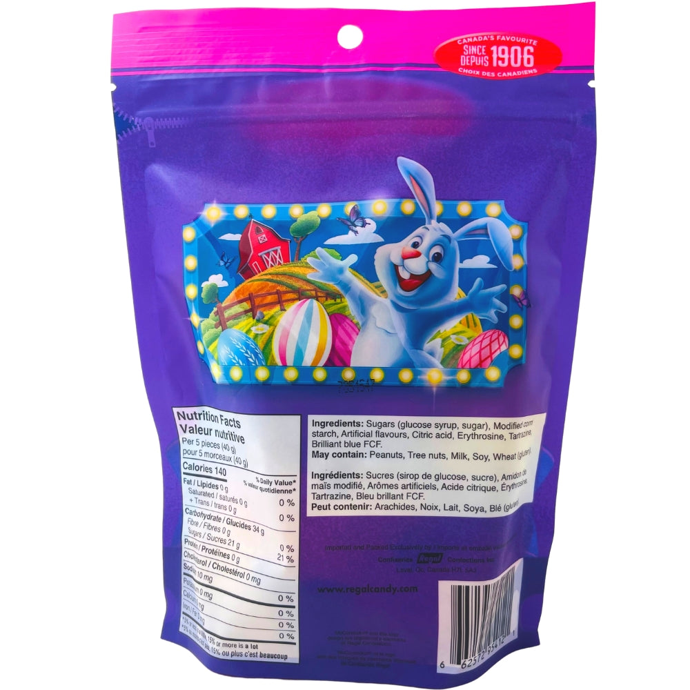 McCormick's Easter Jelly Bunnies 300g - 12 Pack ingredients nutrition facts
