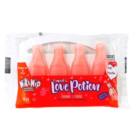 Valentine's Nik-L-Nip Cupid's Love Potion 4 Pieces - 18 Pack