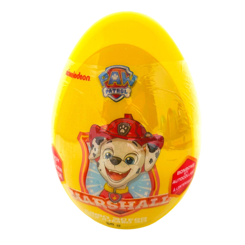 Paw Patrol 3D Jumbo Egg 80g - 6 Pack