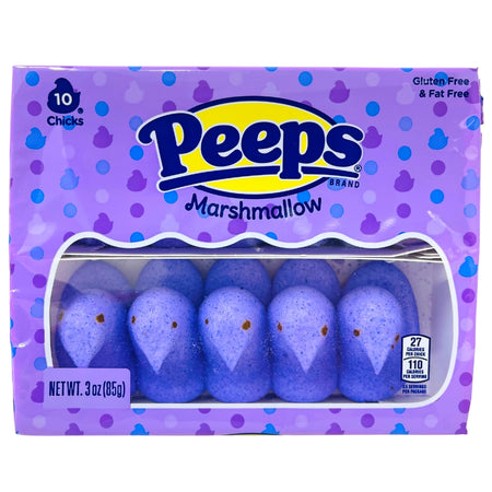 Peeps Marshmallow Chicks Lavender 3oz (10pcs) - 36 Pack