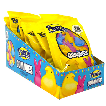 Peeps Gummies 3.75oz - 12 Pack display