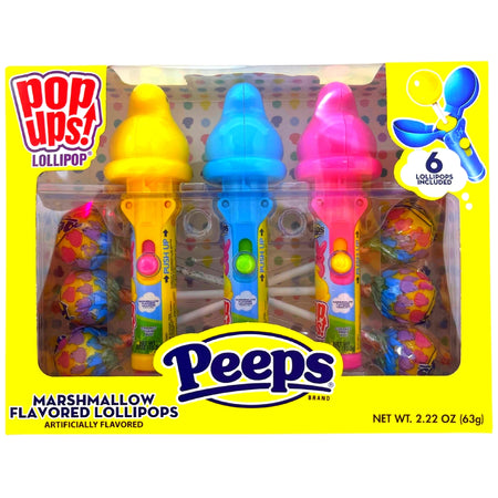 Peeps Easter Pop Ups 3 Piece Gift Set 2.22oz - 6 Pack