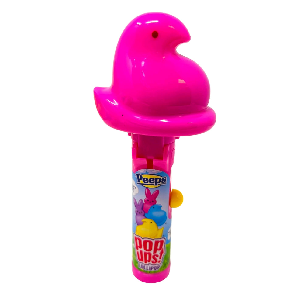 Peeps Easter Pop Up Lollipops Singles .37oz - 12 Pack pink chick