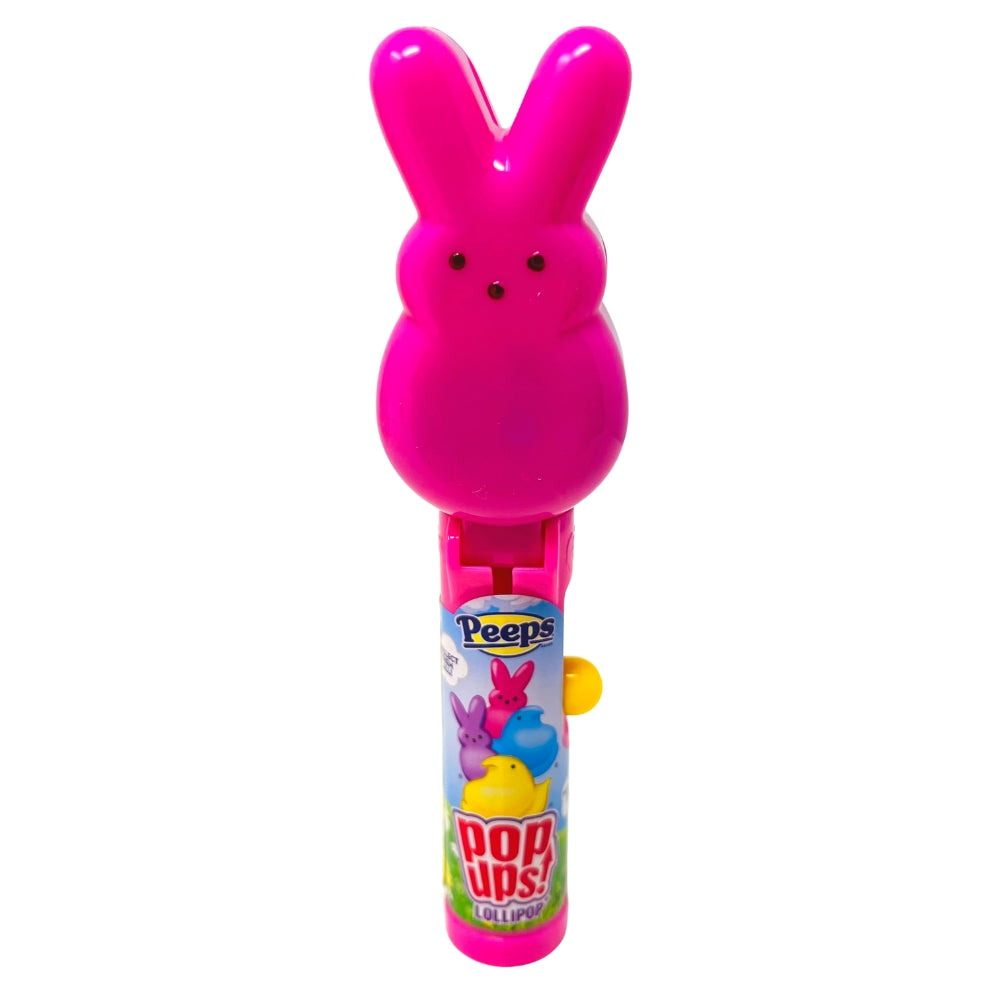 Peeps Easter Pop Up Lollipops Singles .37oz - 12 Pack pink bunny