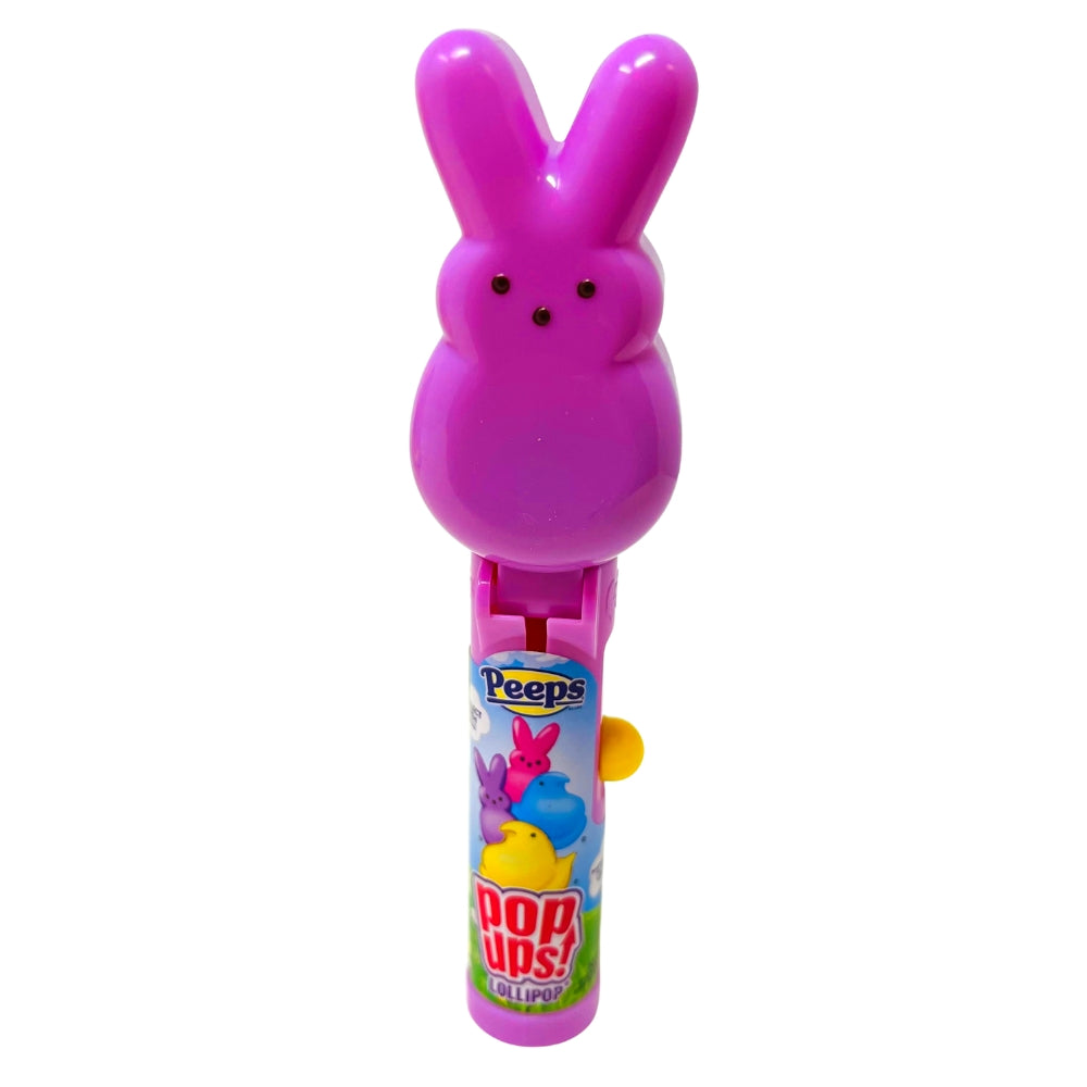 Peeps Easter Pop Up Lollipops Singles .37oz - 12 Pack purple bunny