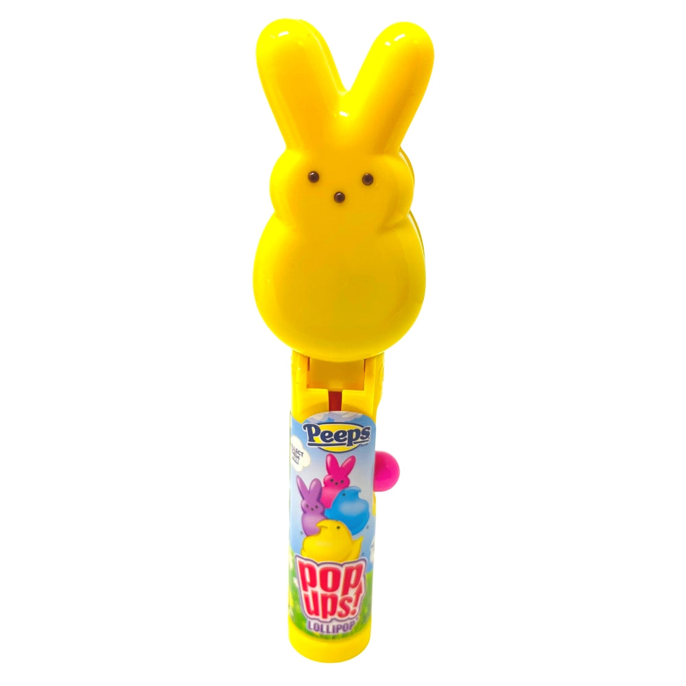 Peeps Easter Pop Up Lollipops Singles .37oz - 12 Pack yellow bunny