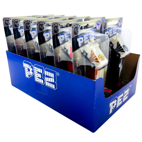 Pez NHL Zamboni Assorted Teams - 12 Pack- PEZ Dispensers with PEZ Candy!