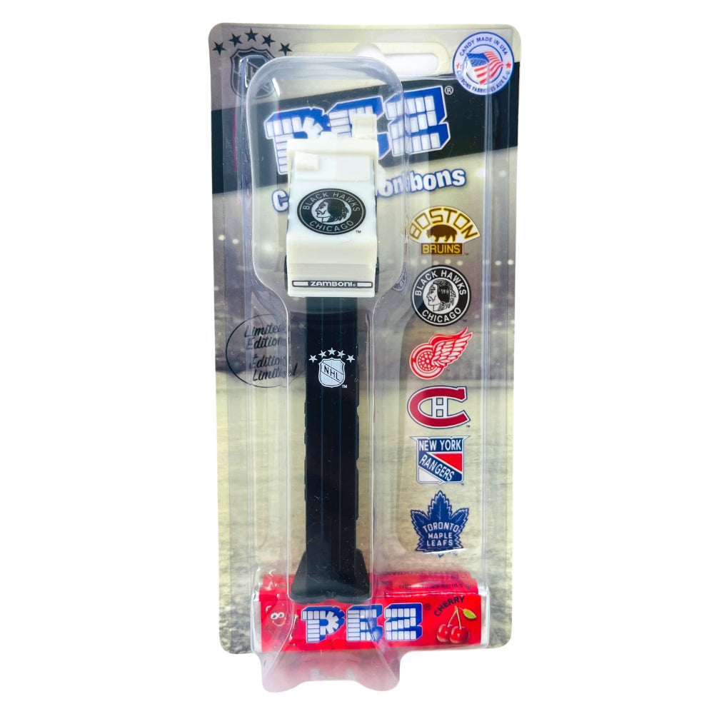 Pez NHL Zamboni Assorted Teams Collectibles 12PK | iWholesaleCandy.ca