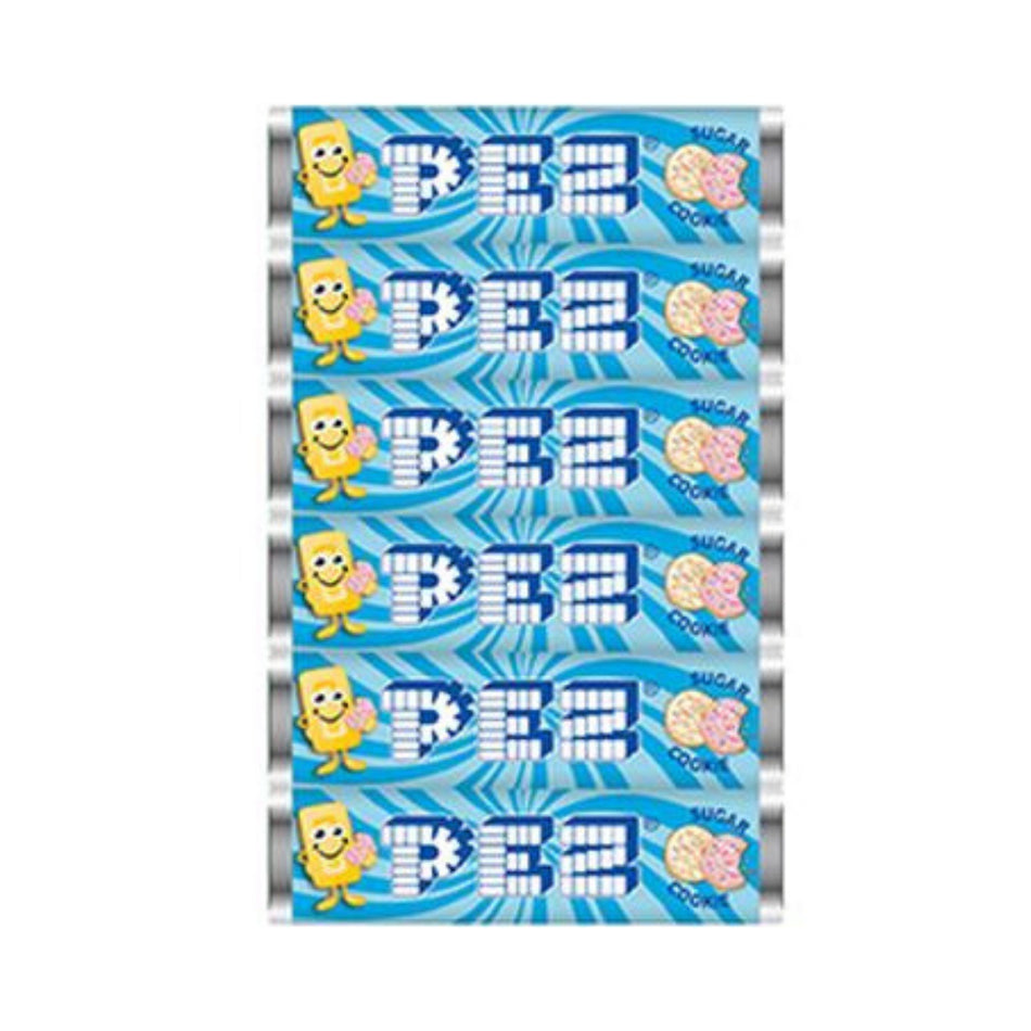 PEZ Sugar Cookie Candy Refill Rolls 6 Pieces - 12 Pack