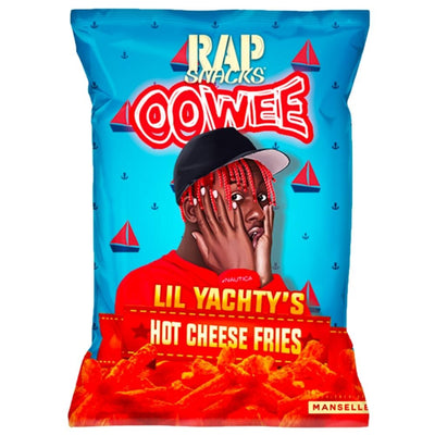 Rap Snacks Oowee Lil Yachty Hot Cheese Fries 2.5oz - 24 Pack
