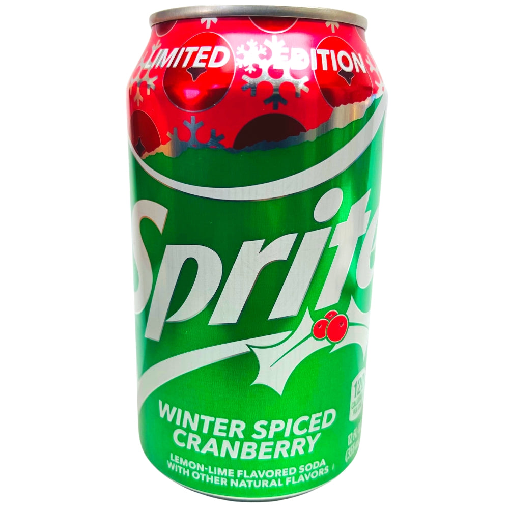 Limited Edition Sprite Winter Spiced Cranberry - 12 Pack