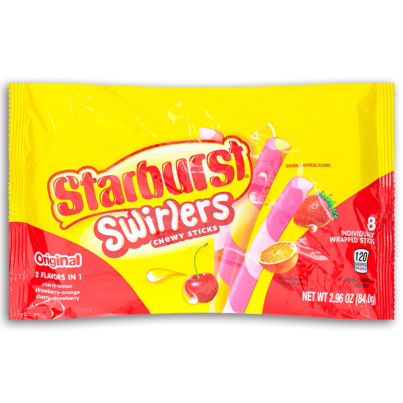 Starburst Swirlers Candy Share Size 2.96oz - 10 Pack