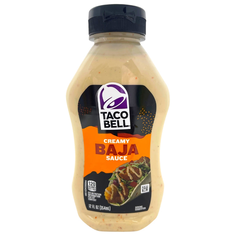 Taco Bell Creamy Baja Sauce 12oz - 8 Pack
