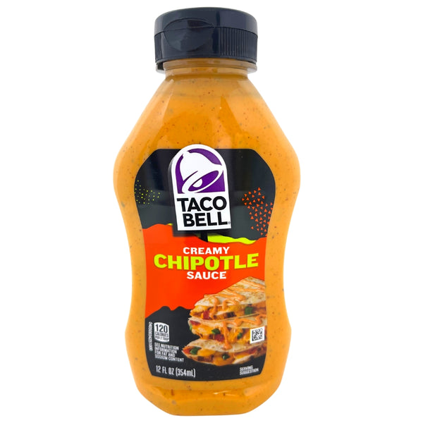 Taco Bell Creamy Chipotle Sauce 12oz - 8 Pack