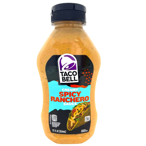 Taco Bell Creamy Spicy Ranchero Sauce 12oz - 8 Pack