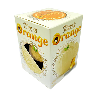 Terry's Chocolate Orange - White Chocolate Ball UK 147g - 12 Pack - British Chocolate