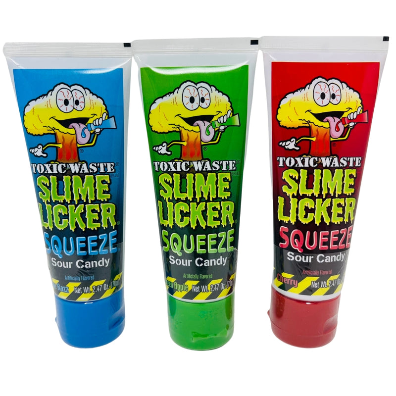 Toxic Waste Slime Licker Squeeze 2.47oz - 12 Pack
