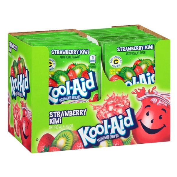 Kool-Aid Strawberry Kiwi Drink Mix - 48 Pack