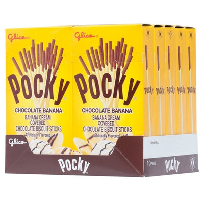 Products Pocky Chocolate Banana 2.47oz - 10CT