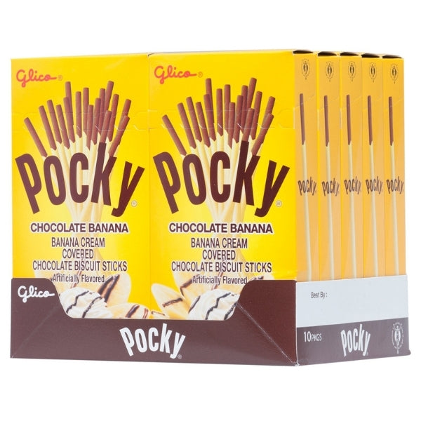Products Pocky Chocolate Banana 2.47oz - 10CT