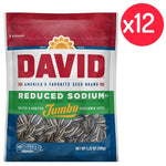 Copy of DAVID Bacon Mac & Cheese Jumbo Sunflower Seeds 5.25oz - 12CT