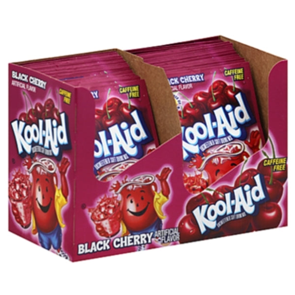 Kool-Aid Drink Mix Black Cherry - 48 Pack
