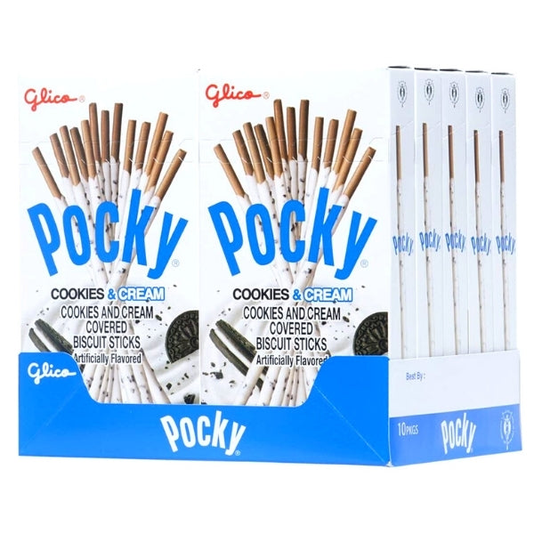 Pocky Cookies and Cream 2.47oz - 10CT
