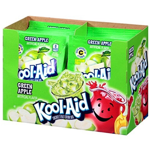 Kool-Aid Drink Mix Green Apple - 48 Pack